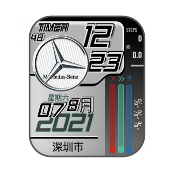 Ángel G “Mercedes”奔驰表盘.clock