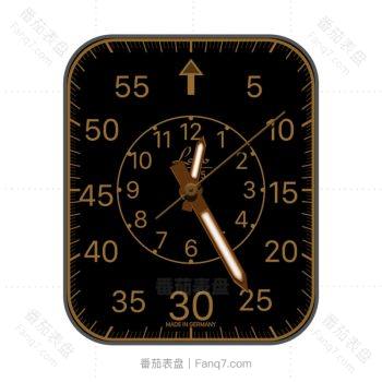 DK LACO BRN棕黑表盘.clock