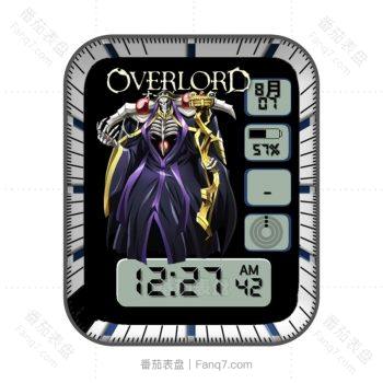 黑色OVERLORD_B_Volk日本动漫表盘.clock