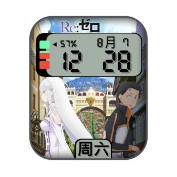 Re_zero_VolK日本动漫《re:从零开始的异世界生活》表盘.clokc