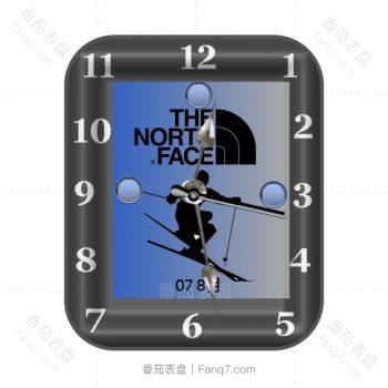 Rick哈雷炫酷潮流蓝灰表盘.clock