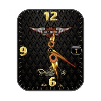 Rick Harley哈雷炫酷黑翅膀表盘.clock