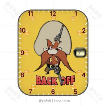 Ricks.Sam卡通人物黄橙表盘.clock
