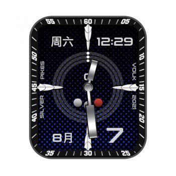 Silver_Pikes_VolK简约蓝黑点圈表盘.clock