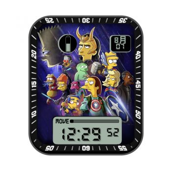 Simpsons_Loki_VolK辛普森一家可爱动漫表盘.clock