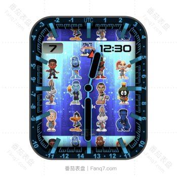 Space_Jam_Volk2阿凡达蓝色动漫人物表盘.clock