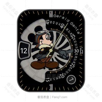 tg_genta_pilot迪士尼米奇酷黑可爱表盘.clock