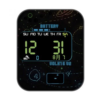 VOLK16简约宇宙太空素描表盘.clock