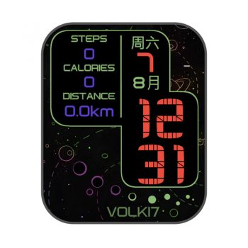 VOLK17宇宙素描太空表盘.clock