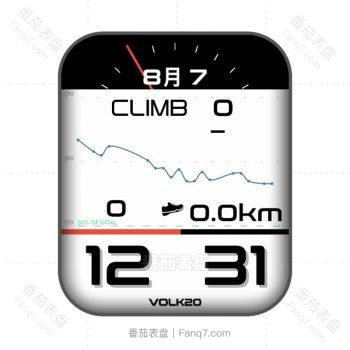 VOLK20简约黑白表盘.clock