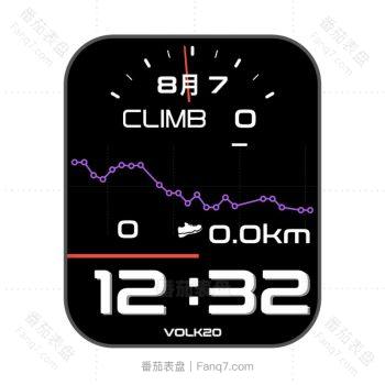 VOLK20b黑色紫色链条.clock