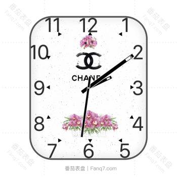 香奈儿CHANEL太阳小花表盘轻奢白色.clock