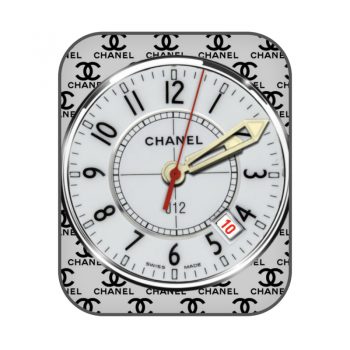 香奈儿CHANEL时钟珍珠白表盘.clock