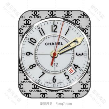 香奈儿CHANEL时钟珍珠白表盘.clock