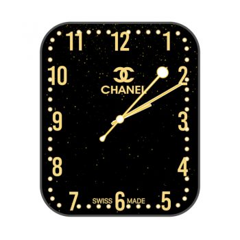 香奈儿CHANEL黑金动态轻奢表盘.clock