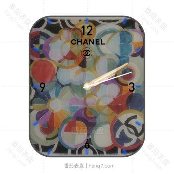 香奈儿CHANEL艺术多彩复古元素轻奢表盘.clock