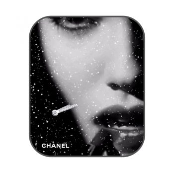 香奈儿CHANEL美女冷酷黑白风动态表盘.clock