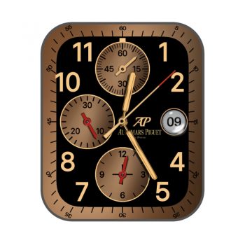 爱彼Audemars Piguet炫酷黑金表盘.clock