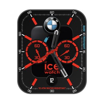 ice宝马汽车黑红机械表盘.clock