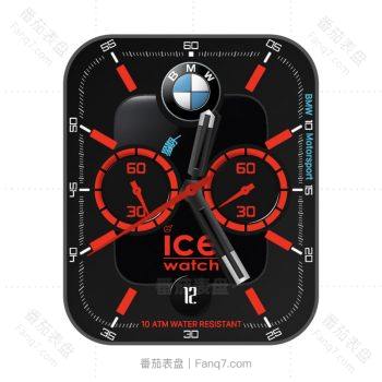 ice宝马汽车黑红机械表盘.clock