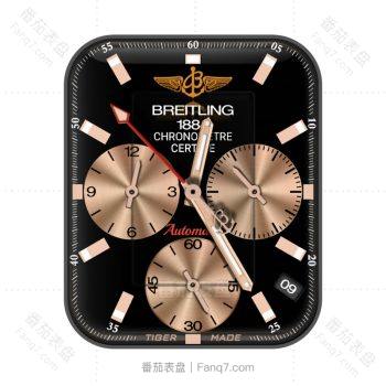 BERITLING百年灵黑金高级表盘.clock