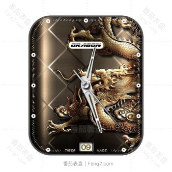 法穆兰DragonEdition棕金真龙浮雕表盘.clock