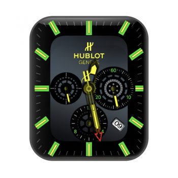 HUBLTO宇舶黑色带绿高级表盘.clock