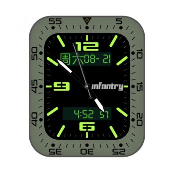 InfantryFluo鹰轰墨绿表盘.clock