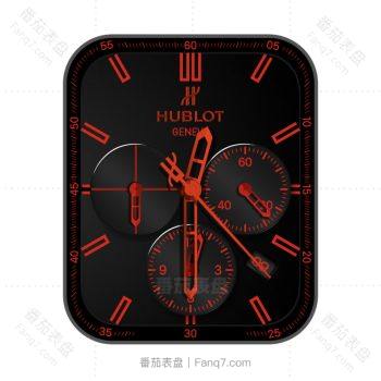 HUBLTO宇舶黑红高级表盘.clock