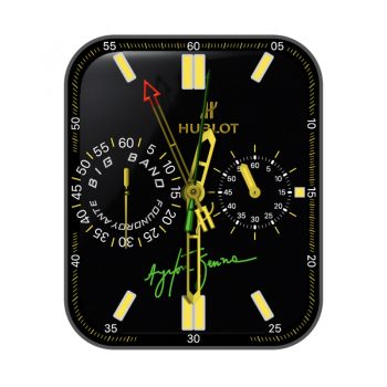 HUBLTO宇舶黑黄高级表盘.clock