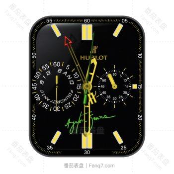 HUBLTO宇舶黑黄高级表盘.clock