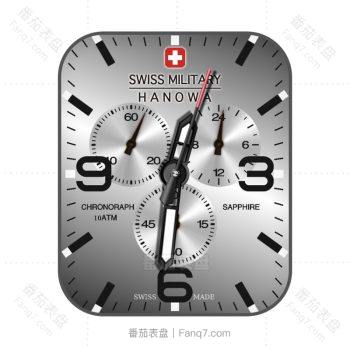 swiss military瑞士军表高级灰机械表盘.clock