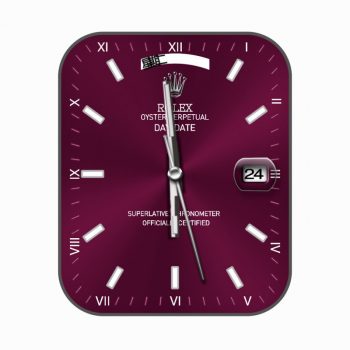 劳力士ROLEX个性玫红色表盘.clock