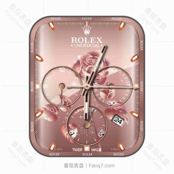 劳力士ROLEX少女玫瑰粉光面个性潮流表盘.clock
