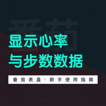 Clockology开启显示实时心率与步数健康数据