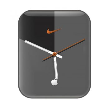 Nike耐克apple联名简约灰色高级表盘.clock