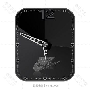 Nike耐克简约灰色高级系统表盘.clock
