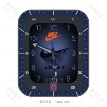 Nike耐克炫酷蓝机械表盘.clock