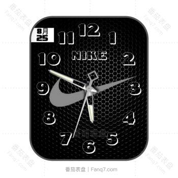 Nike耐克简约黑白表盘.clock