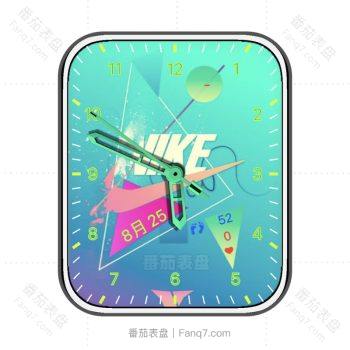 Nike高级蓝设计风表盘.clock