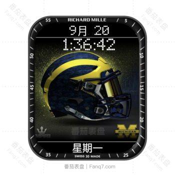 理查德米尔RICHARD MILLE炫酷黑阿迪达斯头盔表盘.clock