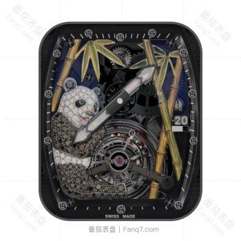理查德米尔RICHARD MILLE熊猫RM26表盘.clock