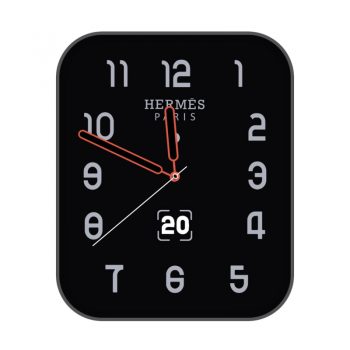 爱马仕Hermes罗马数字表盘.clock