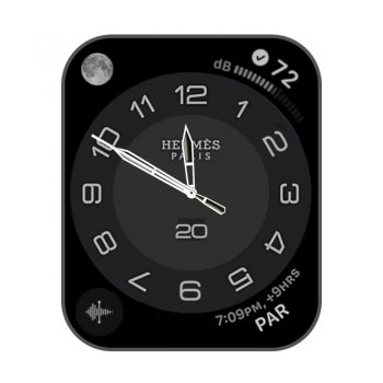 爱马仕Hermes月亮表盘.clock