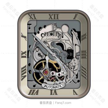 Festina飞士天炫酷动态机械表盘.clock