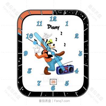 DisneyCollection迪士尼高飞动态搞怪表盘.clock
