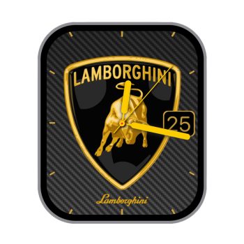 兰博基尼LAMBORGHINI黄金公牛表盘.clock