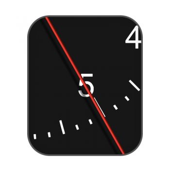 SpotdarkByKalpazanov极简表盘黑色时钟刻度表盘.clock