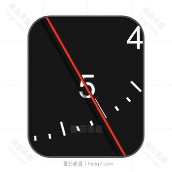 SpotdarkByKalpazanov极简表盘黑色时钟刻度表盘.clock