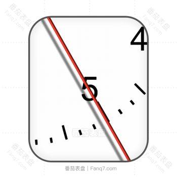 SpotlightByKalpazanov极简表盘白色时钟刻度表盘.clock